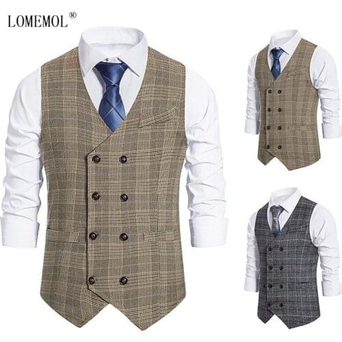LOMEMOL Men's Suit Vests