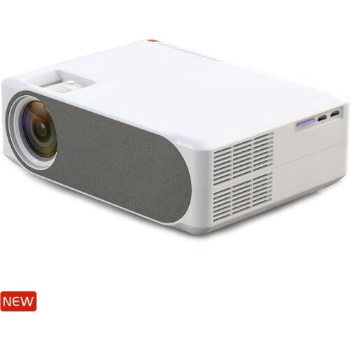 [Popular]Latest 6.0 System 6inch 4K FHD 6000 Lumen Projector Home Theater Games Backyard Projector Gym