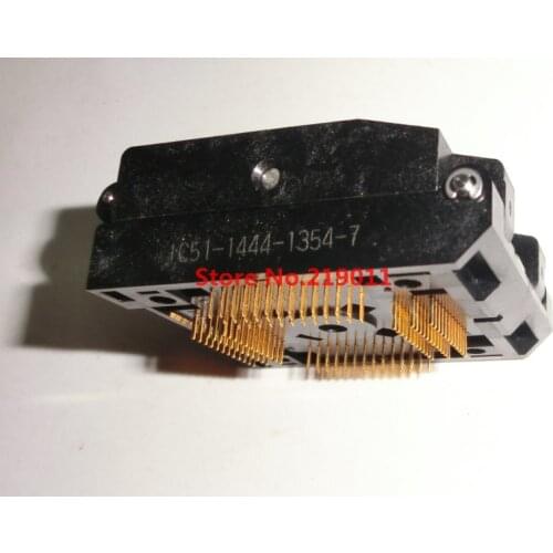 QFP144 TQFP144 FQFP144 PQFP144 IC51-1444-1354-7 Yamaichi QFP IC Test Burn-in Socket Programming Adapter 0.5mm Pitch
