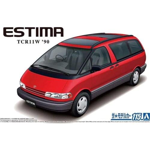 Assembly Car Model 1/24 Toyota TCR11W Estima Twin Moon 05753