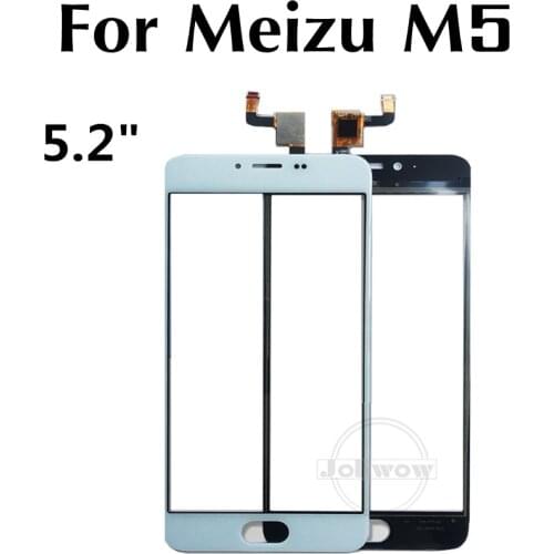 5.2" For Meizu M5 Touch Screen Repair Replacement M5 Touch Panel Sensor Phone Front Glass Parts For Meilan 5 Touchscreen