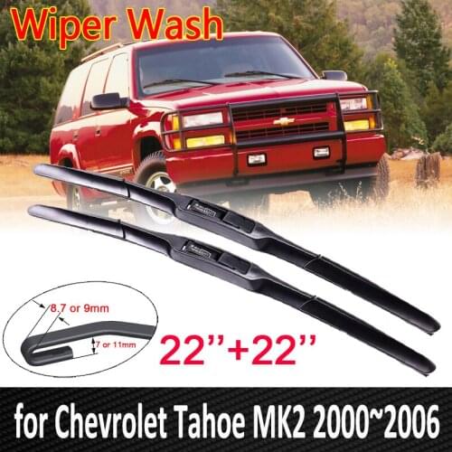 Car Wiper Blade for Chevrolet Tahoe Sonora MK2 GMC Yukon 2000 2001 2002 2003 2004 2005 2006 Windscreen Window Brushes Car Goods