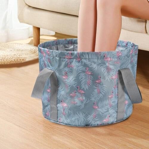 Foldable Basin Travel Laundry Tub Washbasin Bucket Folding Basin Foot Bath Sink Washing Basket SPA Foot Bath Bucket