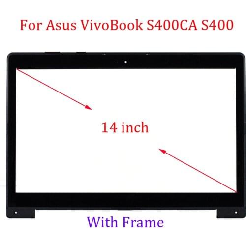 STARDE Replacement Touch For Asus VivoBook S400CA S400 Touch Screen Digitizer Panel Glass Senso Frame 14"