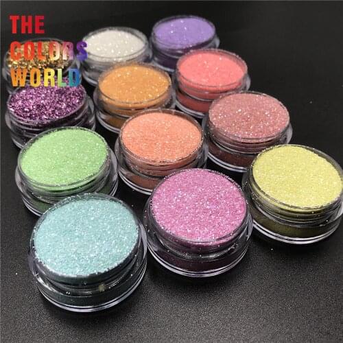 TCT-568 Hexagon 015 Nails Glitter Nail Art Decoration arte de uñas Makeup Tumbler DIY Crafts Accessories Festival Party Supplier