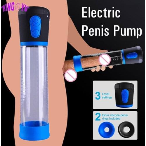 Increase Penis Vacuum Pump Enlargement Device Extender Sex Toys for Men Adults Male Masturbators Dick Cock Erection Products