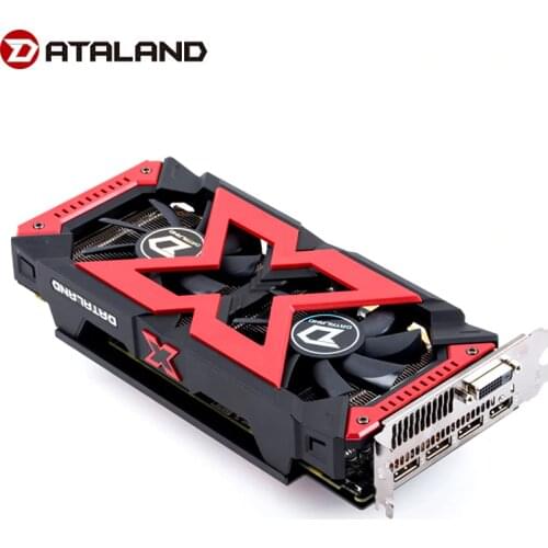 Dataland RX580 4GB X-Serial Gaming Video Card GPU RX580 4G Graphics Cards Computer Game For AMD Video Cards