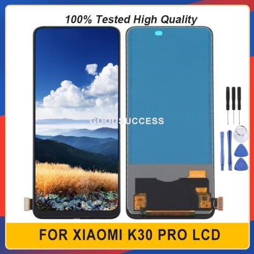 6.67'' TFT For XIAOMI Poco F2 Pro LCD Redmi K30 Pro LCD Screen Display Touch Screen Glass Panel Digitizer Assembly Free Tools
