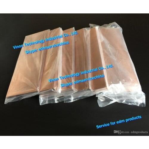 1pc) 10x75x200mm CUW75 Tungsten Copper Electrode Plate, Low wear, Good machinability, Copper Tungsten Alloy Electrode for Spark