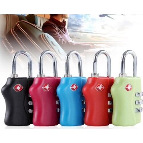 13*10*2mm Portable 3 Dial Digit Combination Lock Mini Luggage Bike Padlock Luggage Suitcase Baggage Toolbox Cabinet Locks