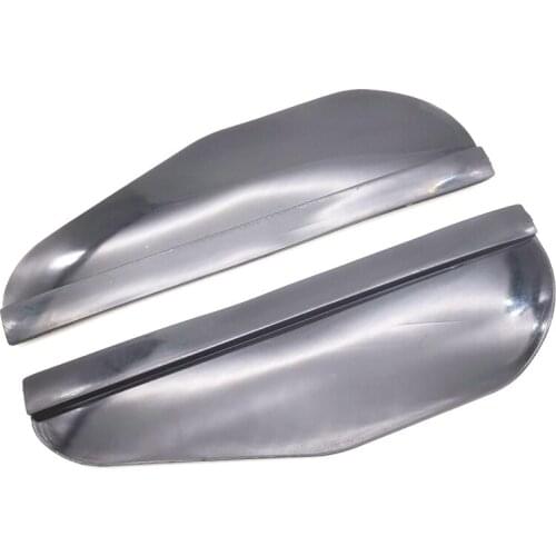 2x Carbon Fiber Look Car Rearview Side Mirror Rain Board Eyebrow Guard Sun Visor