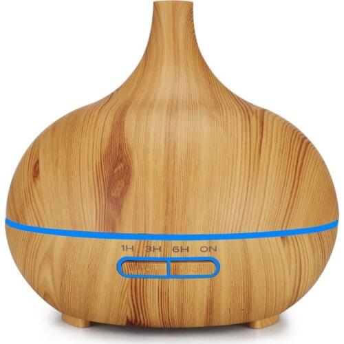 Free shipping 400ml wood grain oil diffuser ultrasonic air humidifier