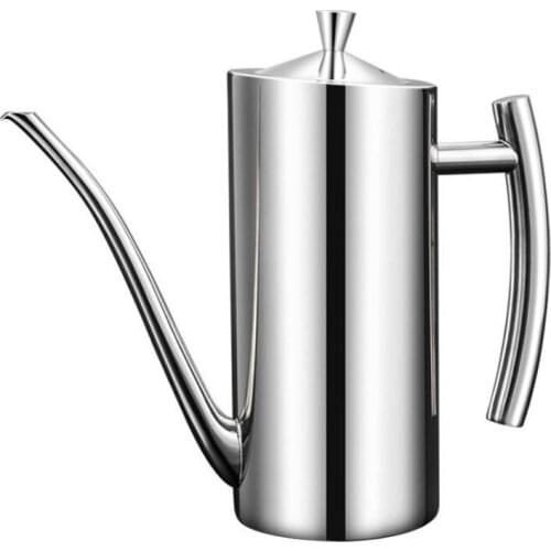 Premium Stainless Steel Olive Oil Bottle Kettle Vinegar Dispenser Sauce Seasoning Can Pots Oil Container Kitchen Accessories