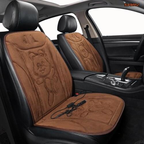 KAHOOL 12V Heated car seat cover For lada 2114 granta xray vesta sw cross kalina kalina accessories covers for vehicle seats