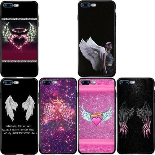 Phone Case for Huawei P smart Z Mate 9 10 20 30 P10 P20 P30 P40 Lite E Pro Plus 2019 2020 Angel Wings