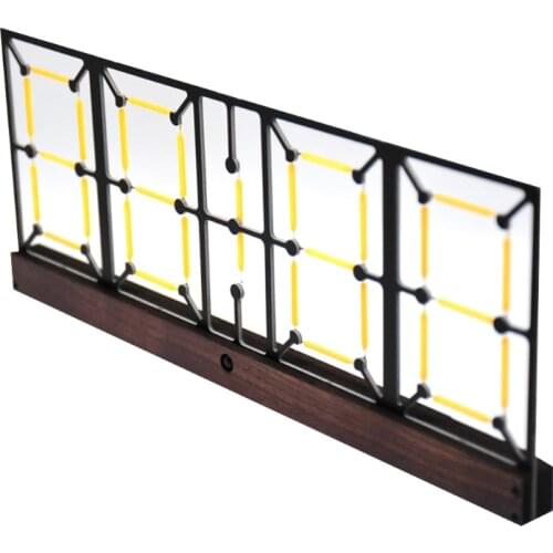 Creative Nightlight LED Light Alarm Clock Bedside Desk Table USB Power Supply Mute Luminous with Adjustable Light