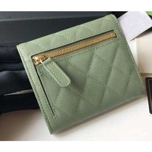 F04113 Fashion Genuine Leather Women Bag Luxury ladies card pack coin purse