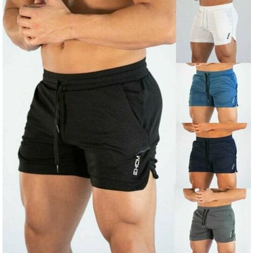 Mens Gym Training Shorts Workout Sports Casual Clothing Fitness Running Short