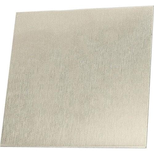 1pcs High Purity 99.96% Nickel Sheet Plate 1mm*10CM*10Cm For Electroplating