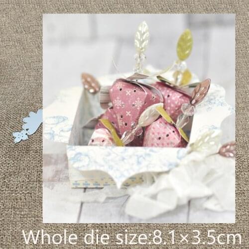 New Design Craft Metal die cuts Cutting Die Strawberry box decoration scrapbooking Album Paper Card Craft Embossing die cuts