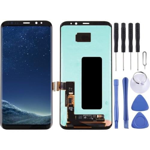 High Quality LCD Screen+Touch Panel LCD Replacement Glass for Samsung Galaxy S8+/G955 /G955R4 /G9550 S8 Plus with Tool