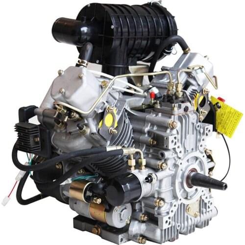 PME-2V88 Two cylinder air cooled straight line 18 hp diesel engine