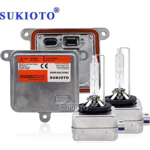 SUKIOTO Original d1s 55w projector hid kit d3s d8s d1s canbus ballast 4300K 5000K 6000K 8000K Car headlight kits Lamp