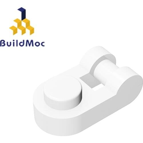 BuildMOC Compatible Assembles Particles 26047 Plate Modified 1x1 Rounded with Handle Building Blocks