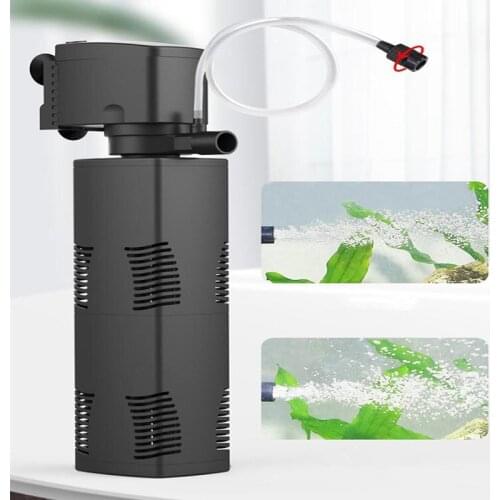 SUNSUN Super 4 In 1 Sunsun Internal Aquarium Filter Pump Fish Tank Multifunction Wave Maker Water Circulation Air Pump Filter