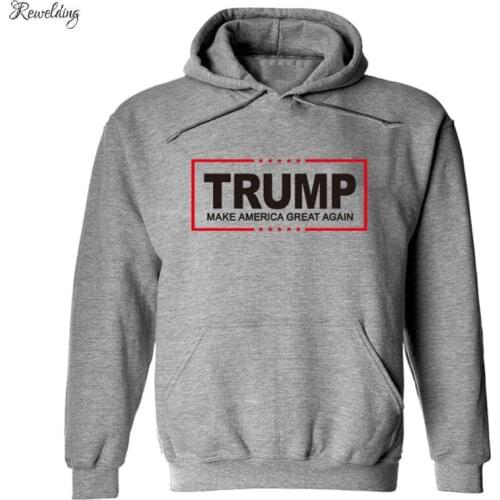 Trump Printed Hoodies Men Women Fleece Long Sleeve Hip Hop Sweatshirt Pullover Cool Fashion Streetwear Skateboard Hoody Winter