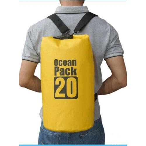 Pvc 2L-30L Waterproof Dry Bag Sack Ocean Pack Floating Boat Kayaking Camping Out Travel & Outdoor Large-Capacity Backpack