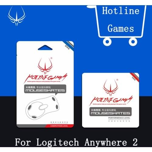 4set/pack 0.6mm Original Hotline Games Mouse Feet Mouse Pad for Logitech MX Anywhere2 Competition Level Mouseskate Mouse Pad