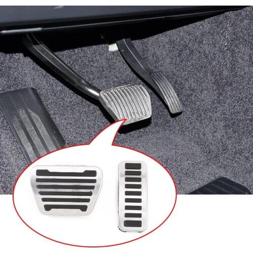 For Land Rover Discovery 5 2014-2020 Defender 110 2020 Stainless Steel Car Gas Fuel Brake Pedal For Range Rover Vogue 2013-2020