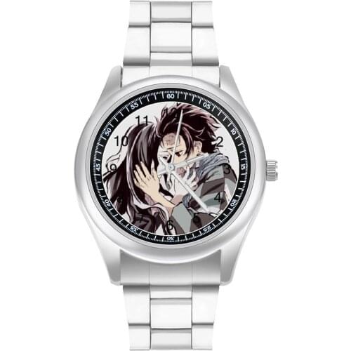 Demon Slayer Quartz Watch Stainless Photo Wrist Watch Boy Sport Classic Photo Wristwatch