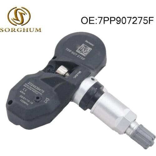 1PCS 7PP907275F Tire Pressure Monitoring Sensor TPMS 433MHz Fits For Audi A4 A6 A8 Q7 R8 For Volkswagen