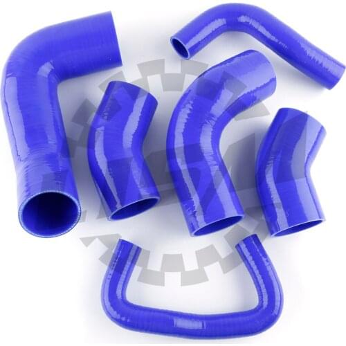 For Mitsubishi Lancer Evolution EVO 7 8 9 4G63T 2.0L 01-07 Turbo Intercooler Silicone Hose Kit