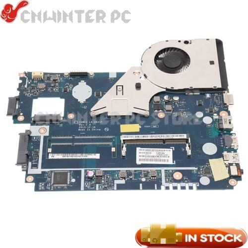 NOKOTION For Acer aspire E1-510 Laptop Motherboard Z5WE3 LA-A621P MAIN BOARD DDR3L with Processor onboard