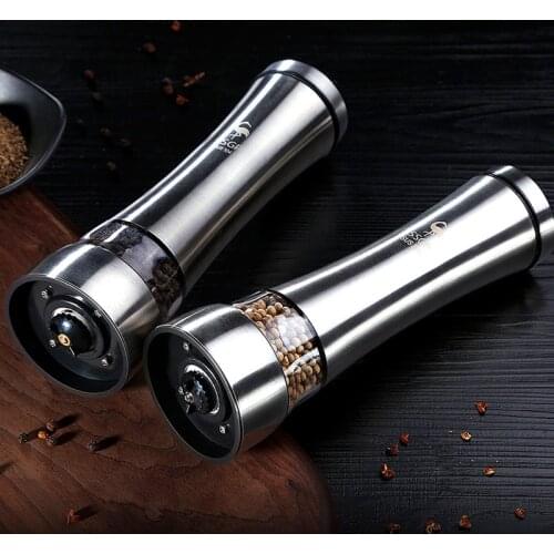 SSGP 304 stainless steel pepper grinder, manual peppercorn pepper bottle grinder bottle spice grinder kitchen supplies