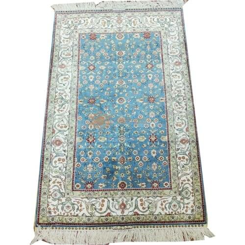 Seeykeep™ 2.5x4ft Rectangle Pure Silk Handknotted Oriental Rug-SK3036051