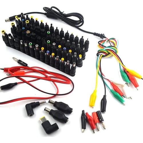 75 pcs Universal Laptop DC Power Supply Adapter Connector Plug AC DC conversion head Jack Charger Connectors Laptop Power Adapte
