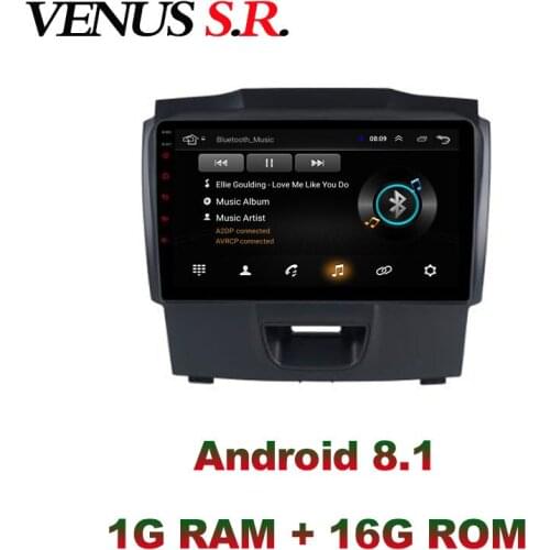 VenusSR Android 8.1 2.5D car dvd for Chevrolet S10 TRAILBLAZER ISUZU D-MAX multimedia headunit GPS Radio stereo gps navigation