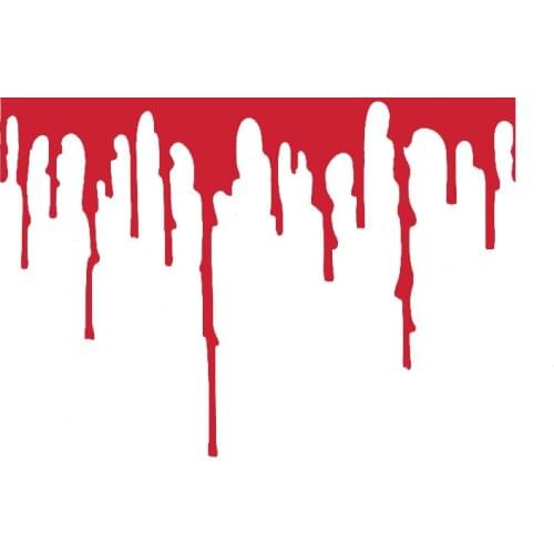 [WSZ010]Blood Bloody Decorative Glass Motorcycle Decals Car Stickers Accessories Red/Black/Silver Motorcycle sticker