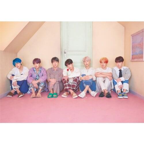 2021 Kpop Bangtan Boys New Ablum MAP OF THE SOUL:PERSONA Poster Prints White Coated Paper Home Art Wall Sticker B37