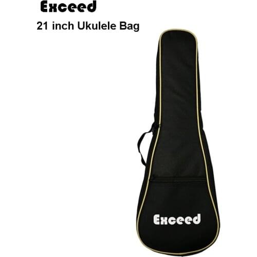 21 inch Soprano Ukulele waterproof guitar cover gig Bag Soft Case Light Gear Black Uke Ukelele guitarra