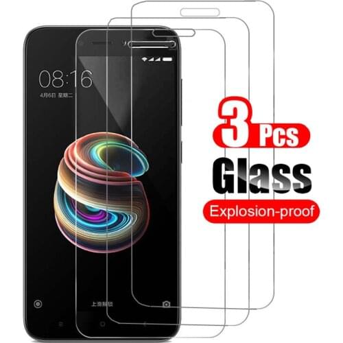 3Pcs For Xiaomi Redmi 5A Tempered Glass Screen Protector Protective Film 0.26mm 9H For Xiaomi Redmi 5A Case Friendly Glass