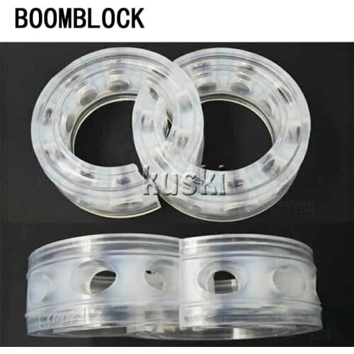 BOOMBLOCK 2pcs/set Car Buffer Shock Brake Spring Rubber For Inifiniti Kia Rio 3 K2 Sportage Ceed Ford Fiesta Mondeo Suzuki Swift