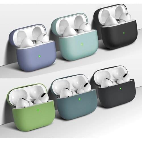 Covers for Airpods Pro Case Soft Liquid Split Silicone Sleeve Bluetooth Headset Air Pods Pro Earphone Air Pod Cover Accessories