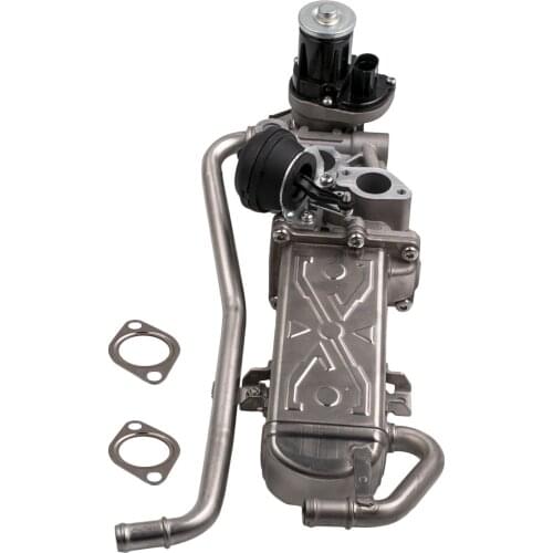 EGR Valve Cooler For VW Polo Audi A1 Seat Ibiza Skoda 1.6 TDI 5 Pin 03L131512 BH BK AS AN CE Exhaust Valve Cooler