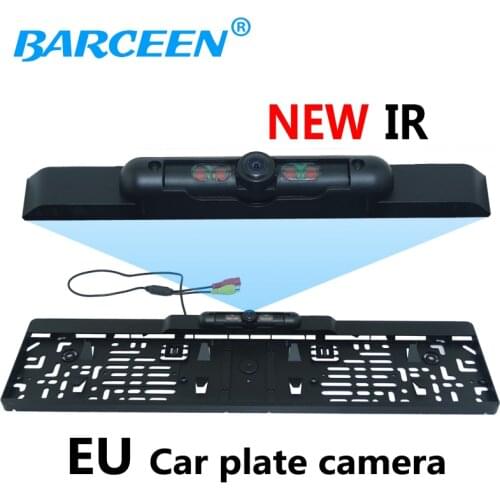 Rearview Camera CCD HD car reverse camera European License Plate Camera car parking rear view camera For European cars