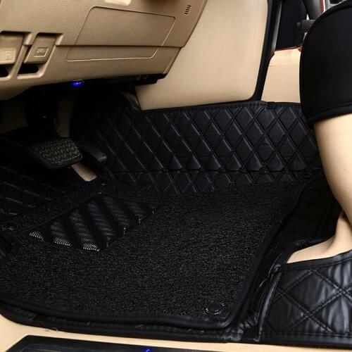 Mats 3D in the cabin two-layer Land Cruiser 200 2008-2017 from ecoskin